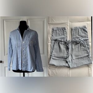 Ralph Lauren Blue Striped Women’s Pajamas